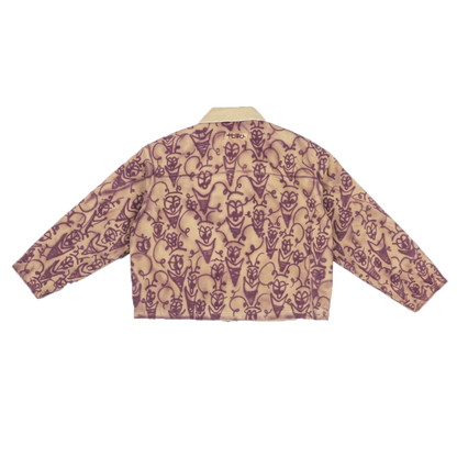 1 OF 1 FACE PATTERN WORKWEAR JACKET