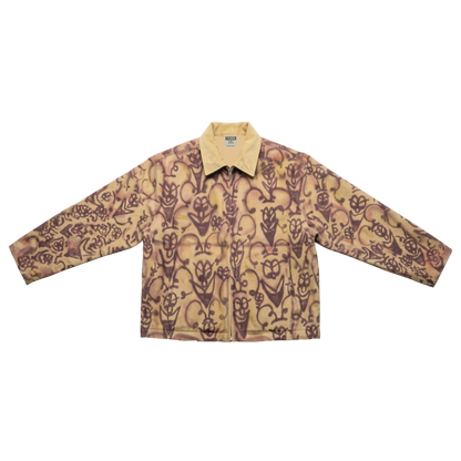 1 OF 1 FACE PATTERN WORKWEAR JACKET